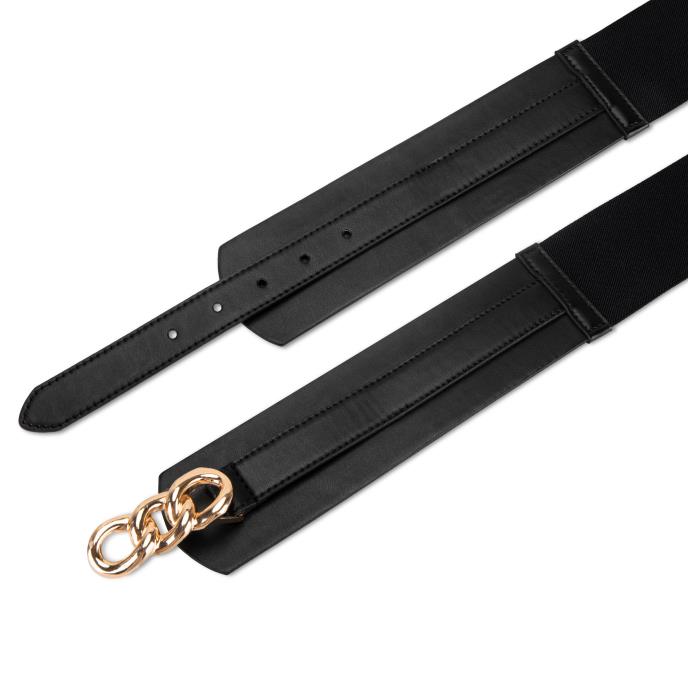 totes® Ladies Waist Belt Black Extra Image 2